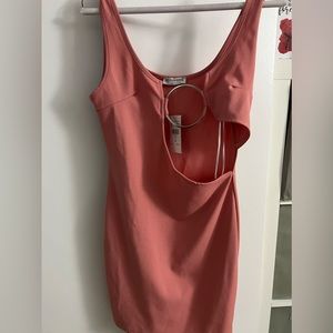 Pink fashion nova dress